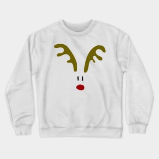 Christmas Red-Nose Reindeer Crewneck Sweatshirt